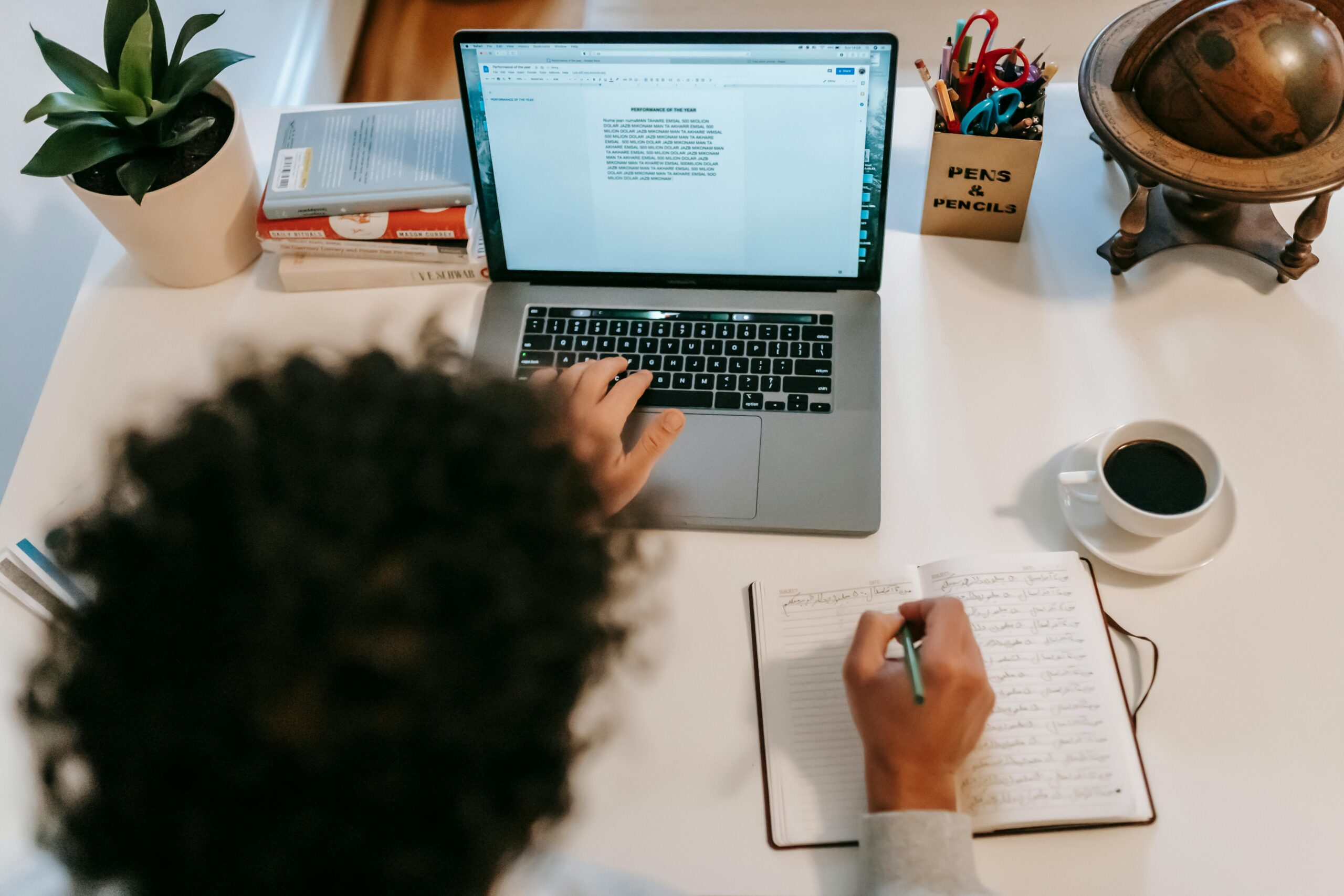 author website examples