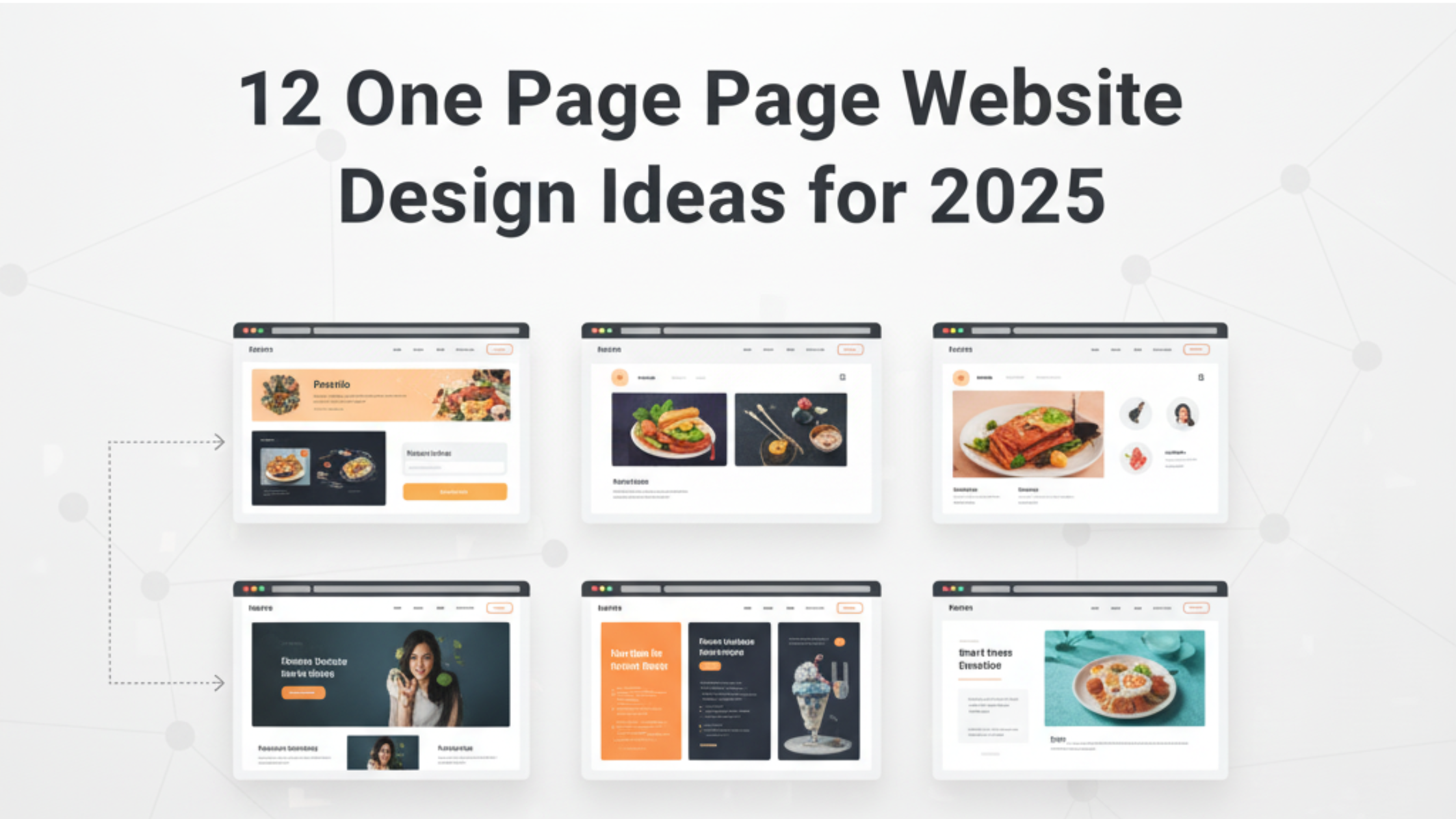 12 One Page Website Design&hellip;