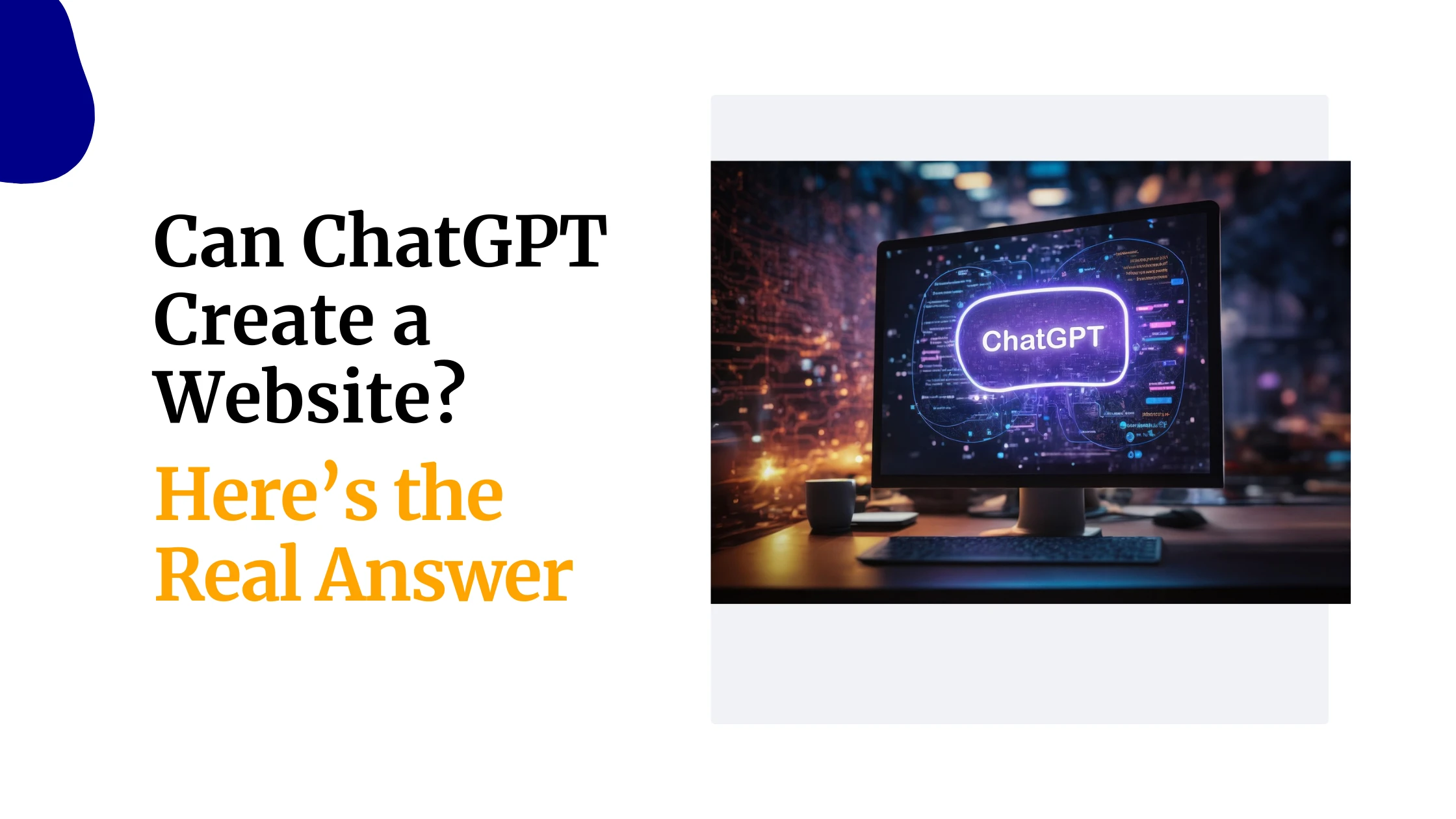 can chatgpt create a website